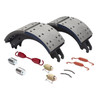 GF4515QG - BRAKE SHOE 16.5 X 7IN REMAIN