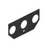 681-544-04-38 - BRACKET 3 HOLES BLACK