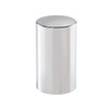 10568B - 33mm x 3-1/2" Chrome Plastic Cylinder Nut Covers - Push-On