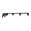 10626 - BLACK STRAIGHT MUD FLAP HANGER