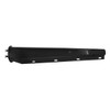 10670 - HEAVY DUTY MUD FLAP HANGER PAIR - BLACK, STRAIGHT, 2 in