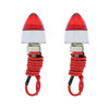 10867 - LICENSE SCREW LIGHTS RED