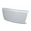 21380 - Bumper End Freightliner M2 - Painted Steel, 28.35" Wide - Right