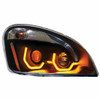 31229 - CASCADIA LED DUAL AMBER BLK RH