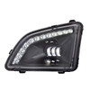 35859 - FOG LIGHT, VOLVO VNL 18+, LED PROJECTOR, BLACK, LH