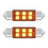 36591 - 6 HIGHPOWER LED BULB -AMBER