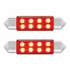 36597 - 8 HIGHPOWER LED BULB -RED
