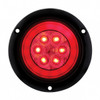 36957 - 4IN LED W/ FLANGE - RED