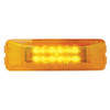 38161 - 12 LED Rectangular Light (Clearance/Marker) - Amber LED/Amber Lens