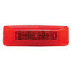 38162 - 12 LED Rectangular Light (Clearance/Marker) - Red LED/Red Lens
