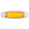 38305B - 12 LED AMBER PB
