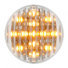 38364 - 13 LED 2-1/2" Round Light (Clearance/Marker) - Amber LED/Clear Lens