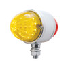 39545 - 17 ROUND LED 2 FACE AMB/RED