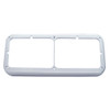 40978 - (CARD) CHROME PLASTIC DUAL HEA