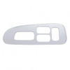 41183 - Chrome Plastic Window Switch Trim For 2008+ Peterbilt 389/388- Driver (4 Openings)