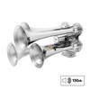 46123 - (BOX) CHROME 4 TRUMPET SMALL T