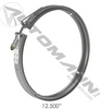 58843 - DPF V-Band Clamp Cummins X15, ISB 6.7, L9 - EPA17 - 12.50in