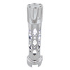 70727 - Austin Style Gun Cylinder Gearshift Knob With LED 13/15/18 Speed Adapter - Chrome/White LED