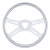 88210 - 18" SS 4 SPOKE STEERING WHEEL