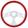88241 - RED INLADYIN STEERING WHEEL