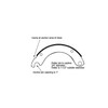 GG4591DXQJ - BRAKE SHOE KIT DEXTER