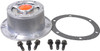 1841 - Aluminum Grease filled w/o Center Plug Hubcap Trailer
