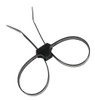 8-45194 - DUAL TIE WRAPS, BLACK, 19 INCH