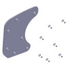 CCR-PLATES-L - REINFORCED CLEAN CONNECT PLATE - LEFT HAND