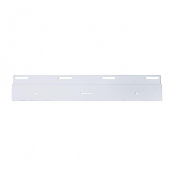 21396 - Stainless Top Mud Flap Plate - Harbor Truck Parts
