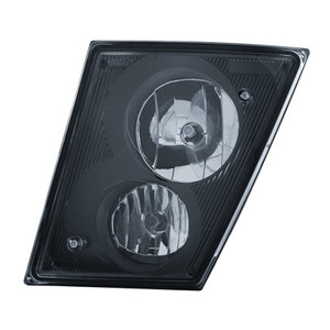 VL002-B110L-US11 - VOLVO FOG LIGHT, DOUBLE HALOGEN BULB, BLK - LH