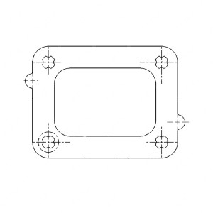 08929302 - GASKET 14.0 L CRANKCASE