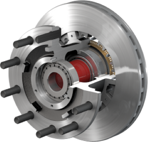 10083147 - HUB & DISC PET,KW FRONT