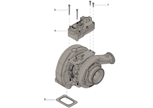 5496045RX - TURBO ACTUATOR ISC CUMMINS
