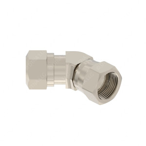 A23-13115-001 - FITTING 45 DEGREE 10SAE X 5/8 NYLON TUBE