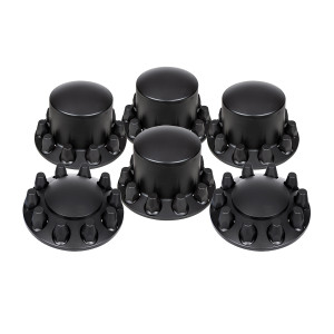 10354 - DOME AXLE COVER MATTE BLACK