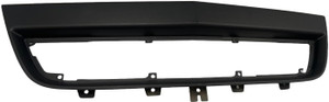 GS-IN-061B - Center Bumper, Upper (Applique), Black - LT 2018+