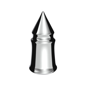 10553B - CHROME NUT COVER V-SPIKE