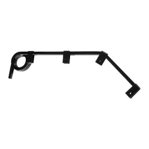 10614 - BLACK ANGLED MUD FLAP HANGER -