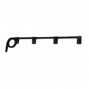 10625 - BLACK STRAIGHT MUD FLAP HANGER