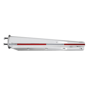 10697 - CHROME HEAVY DUT SPRING LOADED