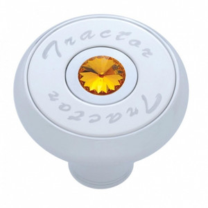 23510 - KNOB TRACTOR AMBER DIAMOND