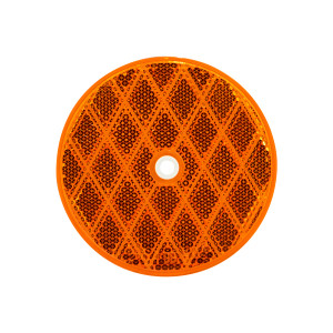 30723 - 3 3/16 AMBER REFLECTOR