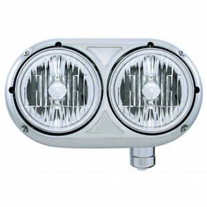 32186 - STAINLESS VINTAGE DUAL HEADLIG