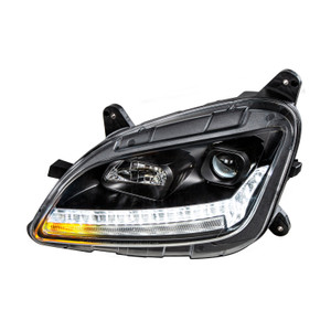 35781 - HEADLIGHT PET 587 579 BLACK LH