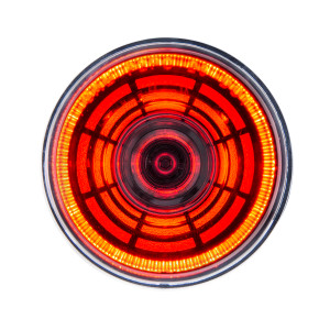 36577 - 2IN LED LIGHT AMBER CLEAR LENS