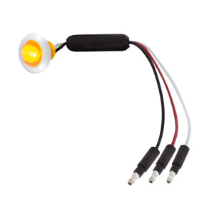36869 - 3 LED DUAL FUNCTION AMBER