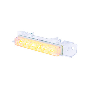 37594 - 6 LED CAB LT.CLEAR LENS.