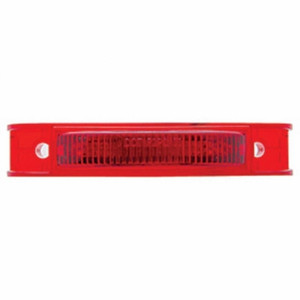 38164 - 7 LED Rectangular Light Clearance/Marker - Red/Red