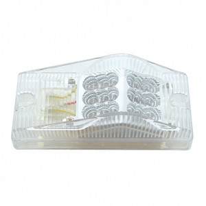 38579 - 18 LED FL AMBER/CLEAR LENS