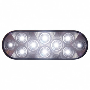 38829 - 10 WHITE LED OVL UTILITY LT